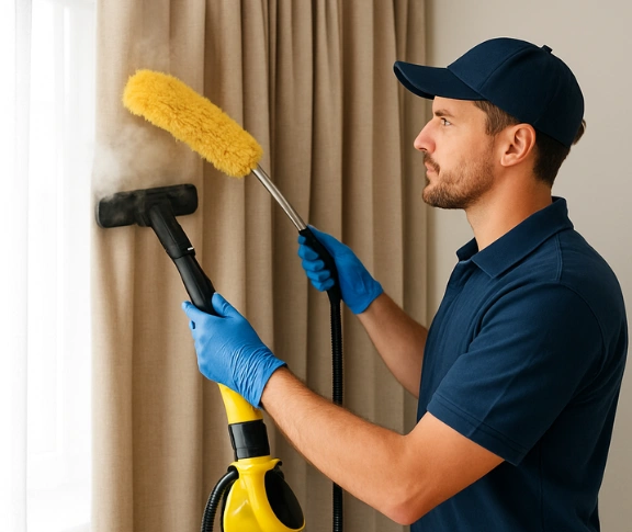 Trusted drapes cleaning technician Matty Curtain Cleaning hopetoun-vic QLD