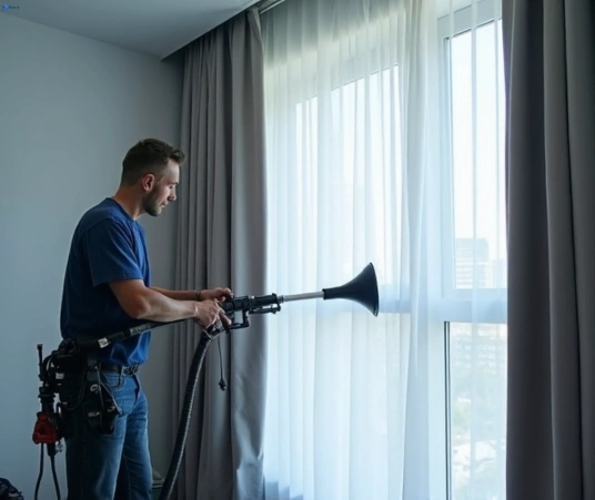Professional drapes cleaning process tools Matty Curtain Cleaning hopetoun-vic