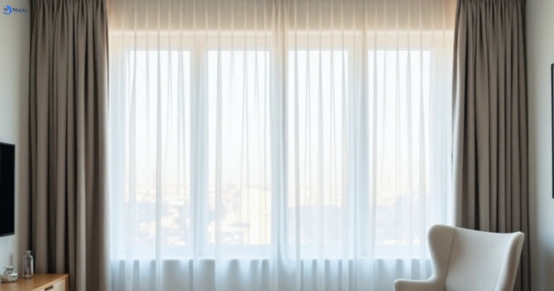 Restored vibrant drapes in hopetoun-vic QLD after Matty Curtain Cleaning